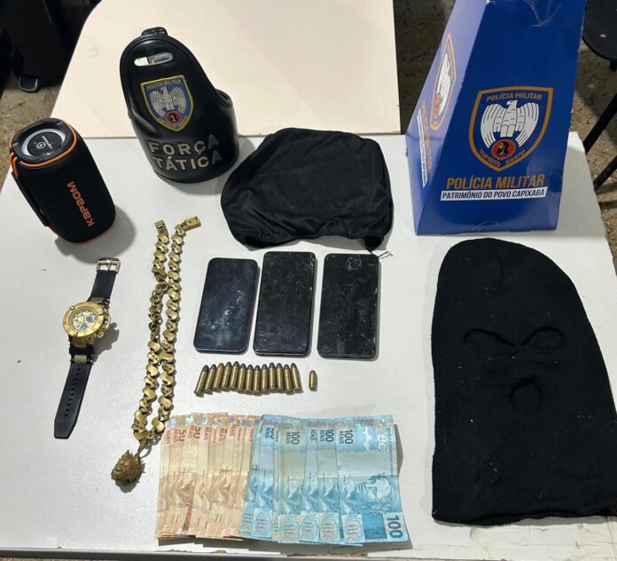 Trio vindo da Serra é preso suspeito de roubo e extorsão de dívida de agiota em Nova Venécia