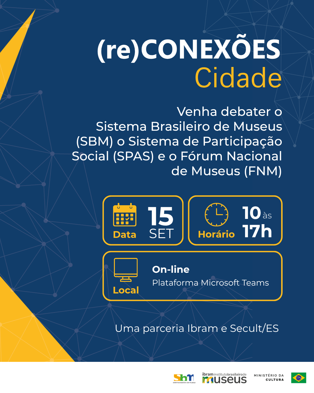 Programa (re)CONEXÕES realiza etapa no Espírito Santo para debate sobre políticas para setor museal