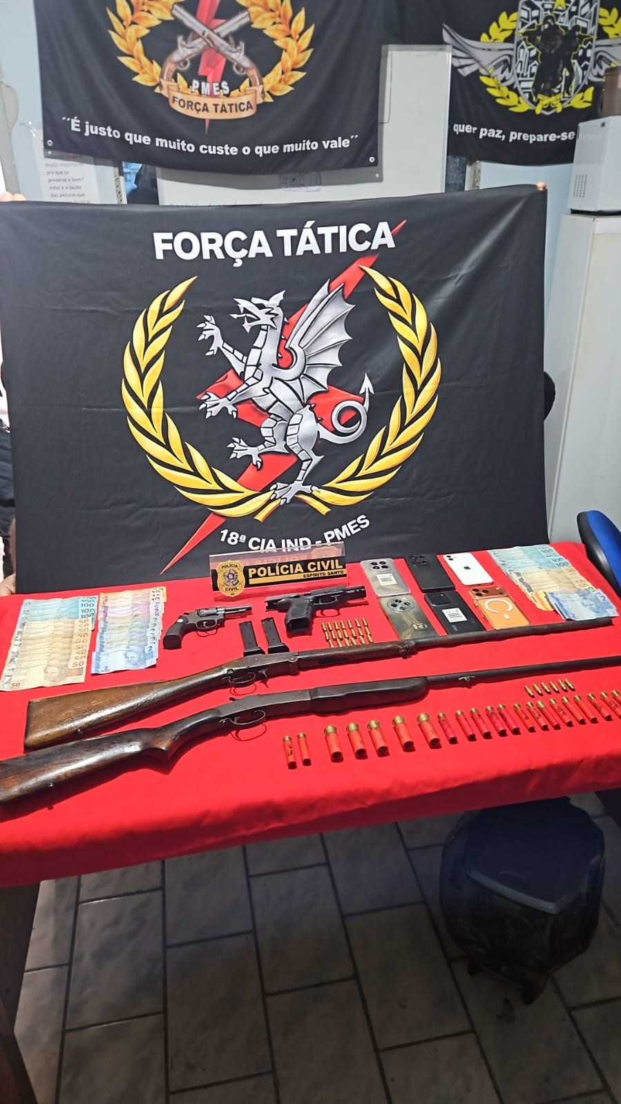Operação integrada resulta em prisões e apreensão de quatro armas de fogo em Jaguaré