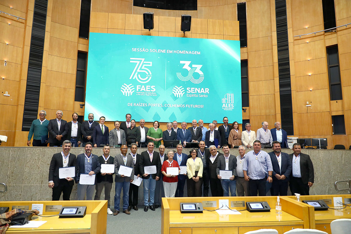Agropecuária capixaba recebe homenagem da Assembleia