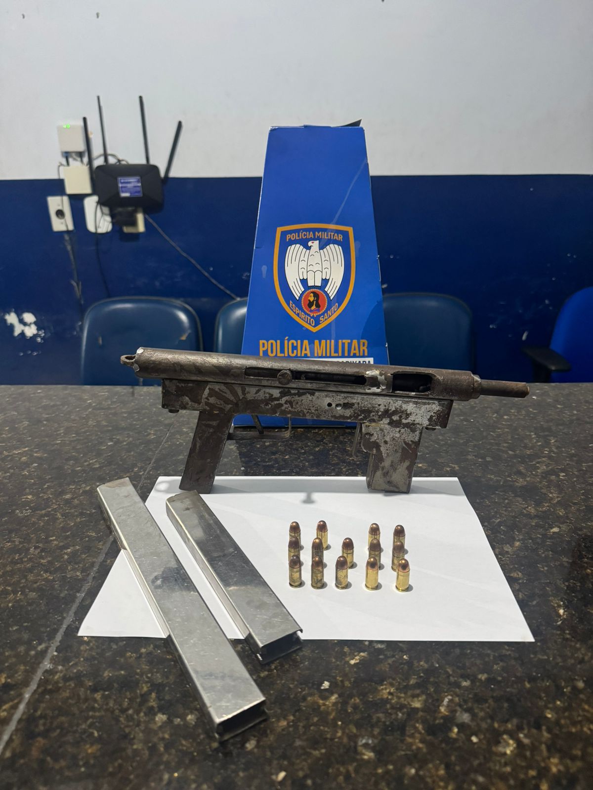 PM apreende arma de fogo após disparo em Mantenópolis