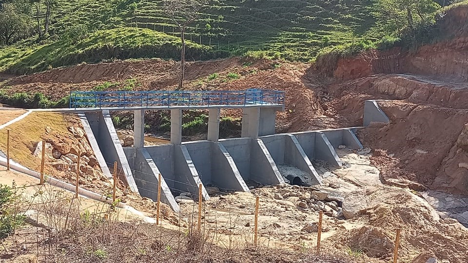 Construção de barragens estão avançadas em cinco municípios capixabas