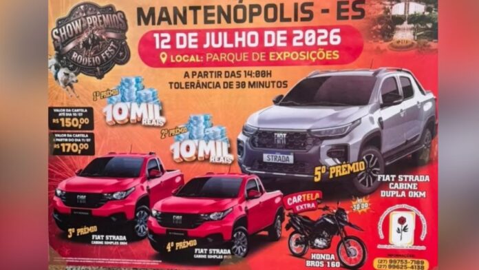 Justiça proíbe realização de bingo de carros, moto e dinheiro em Mantenópolis