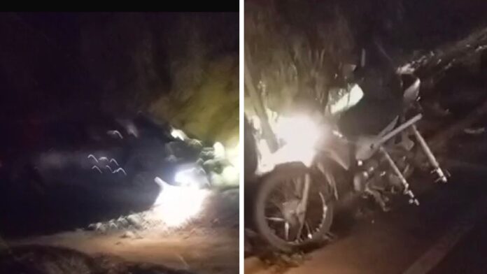 Acidente entre caminhonete e moto deixa homem e mulher mortos em Barra de São Francisco