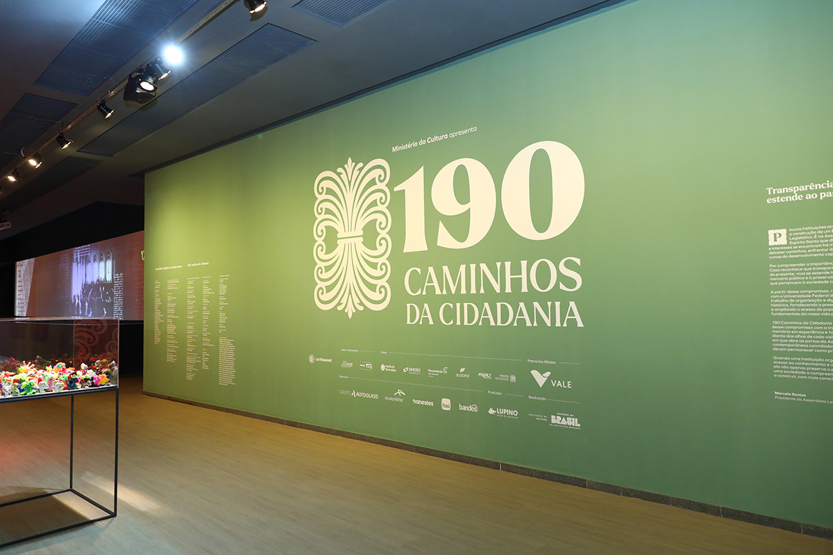 Exposição sobre os 190 anos da Assembleia segue até 31 de agosto