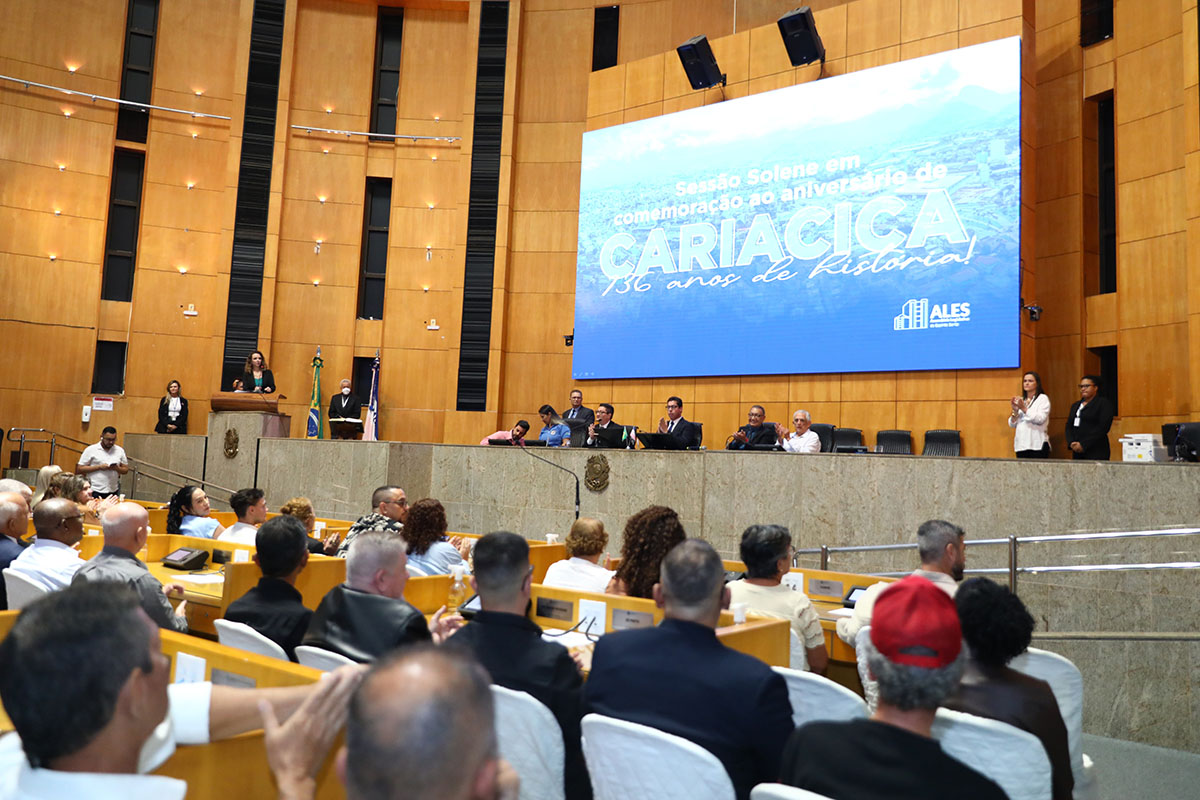 Assembleia comemora 136 anos de Cariacica
