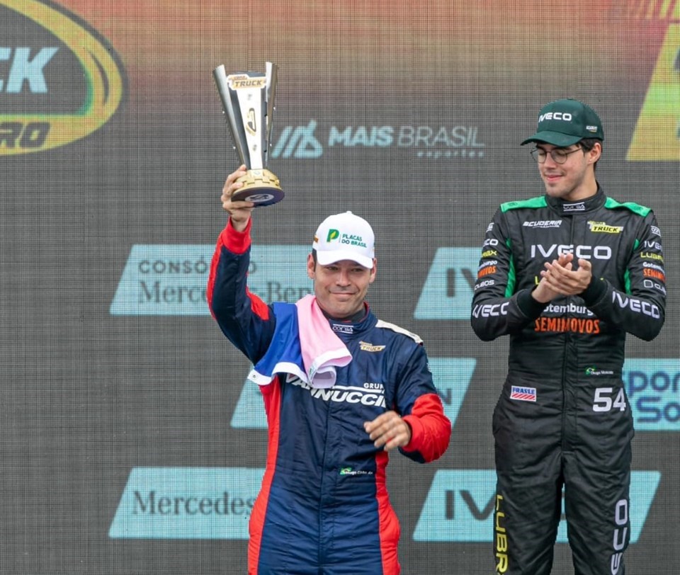 Piloto Hugo Cibien estreia com duas quartas colocações na Copa Truck 2025