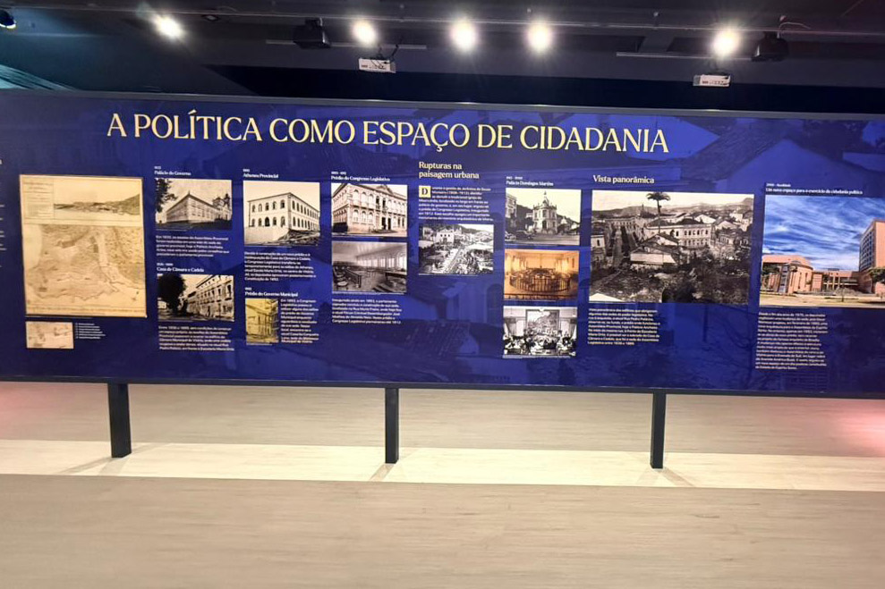 Exposição revela oito sedes da Assembleia do ES em 190 anos