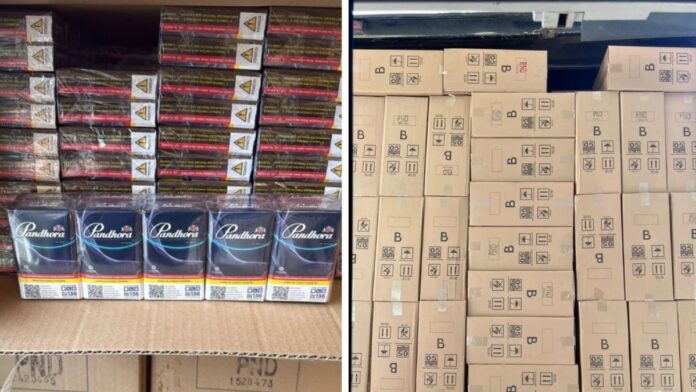 Polícia Federal apreende 240 mil maços de cigarros durante buscas no ES