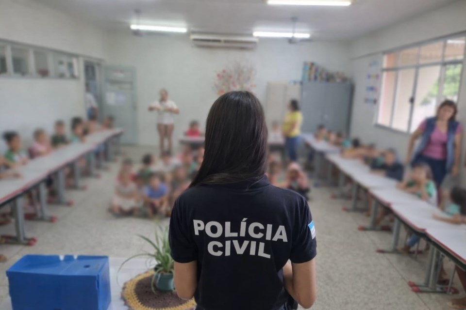 Projeto Atalaia: PCES promove conscientização de crianças e adolescentes sobre prevenção ao abuso sexual em Nova Venécia