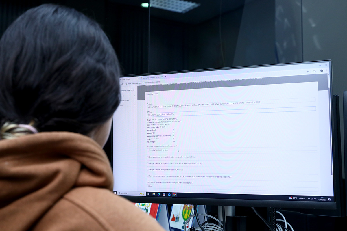 Inscrições para concurso da Assembleia se encerram nesta quinta (13)