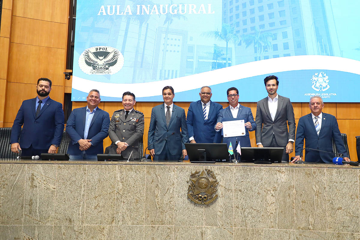 Ales celebra convênio com a Sesp durante Curso de Inteligência Policial