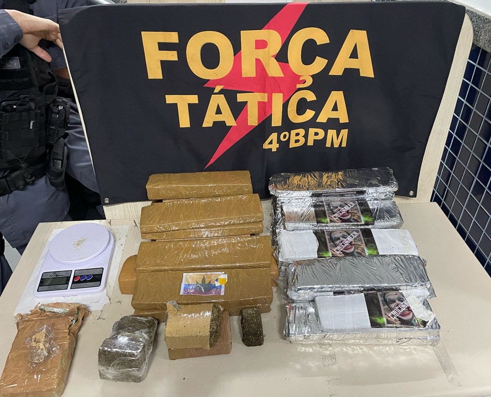 Força Tática do 4ºBPM realiza duas grandes apreensões no último final de semana em Vila Velha