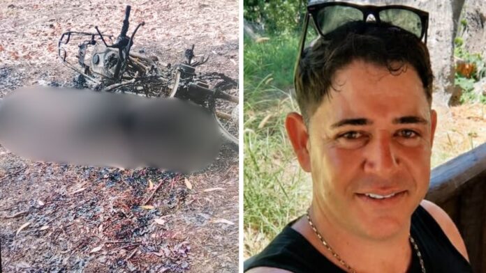 Polícia suspeita que corpo carbonizado em Ecoporanga seja de homem desaparecido