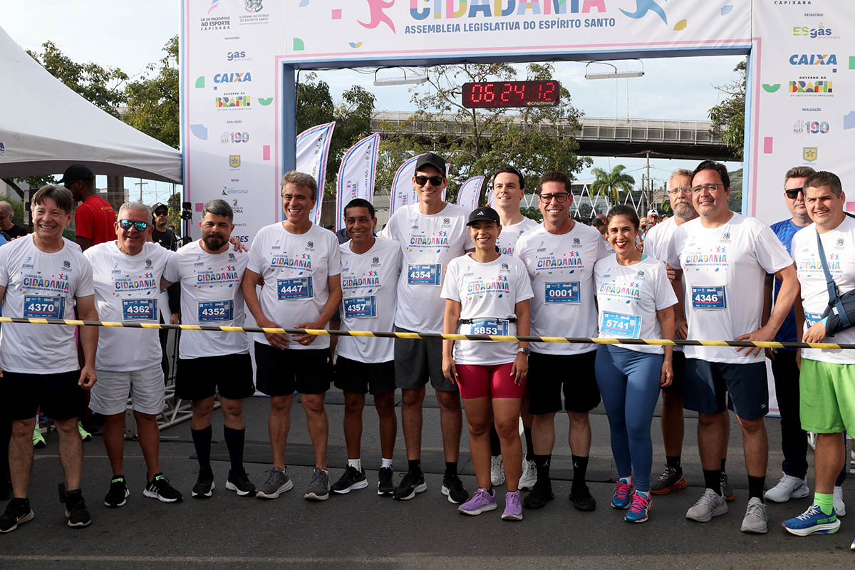 União entre poderes marca Corrida da Cidadania da Ales