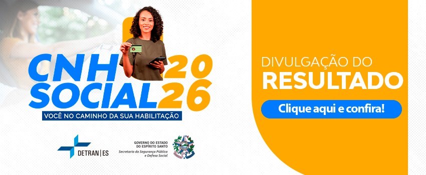 Detran|ES divulga a lista de 9 mil selecionados no CNH Social 2026