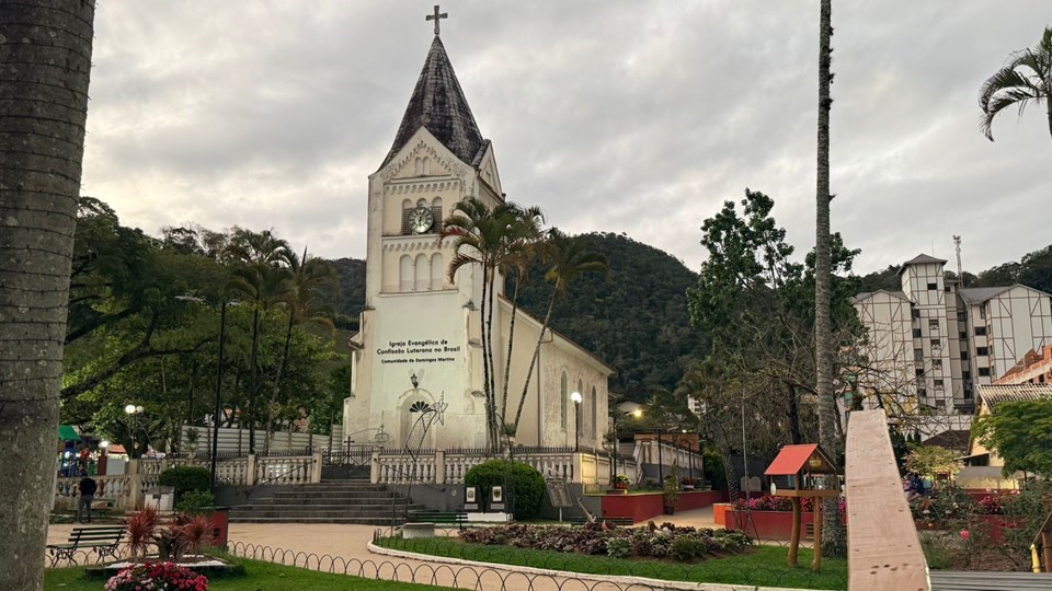 Secult dá início às obras de restauro da Igreja Luterana em Domingos Martins