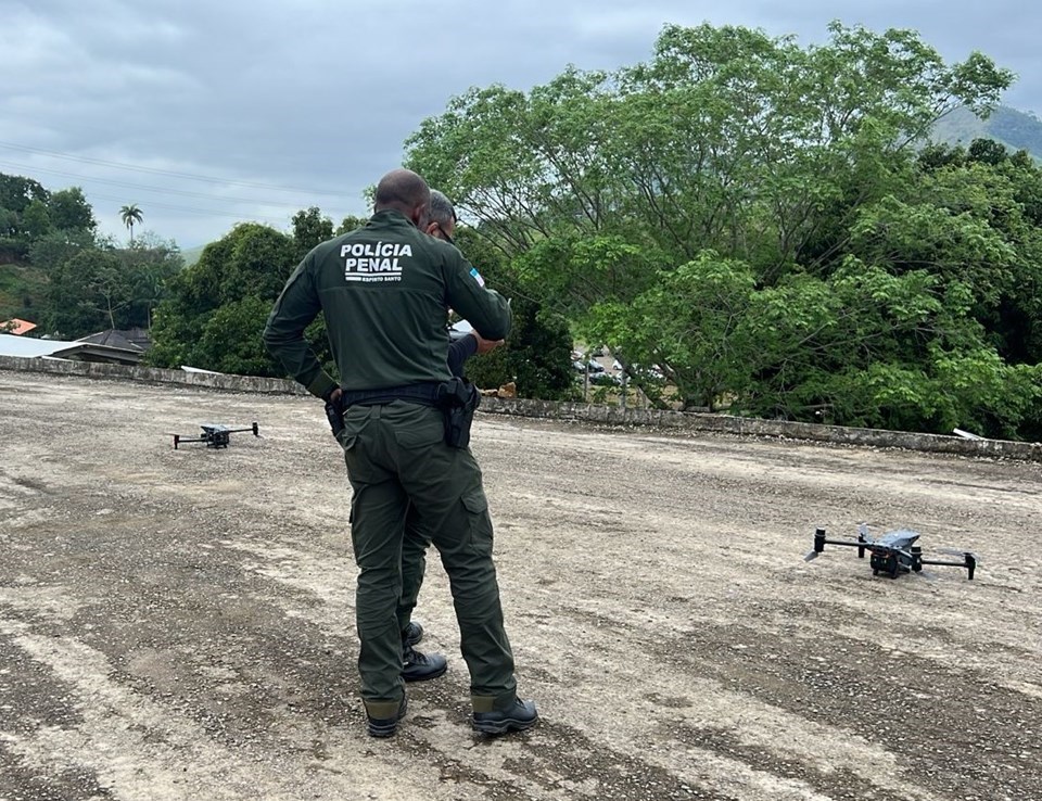 Sejus adquire drones de última geração para ampliar a segurança nas unidades prisionais do Espírito Santo