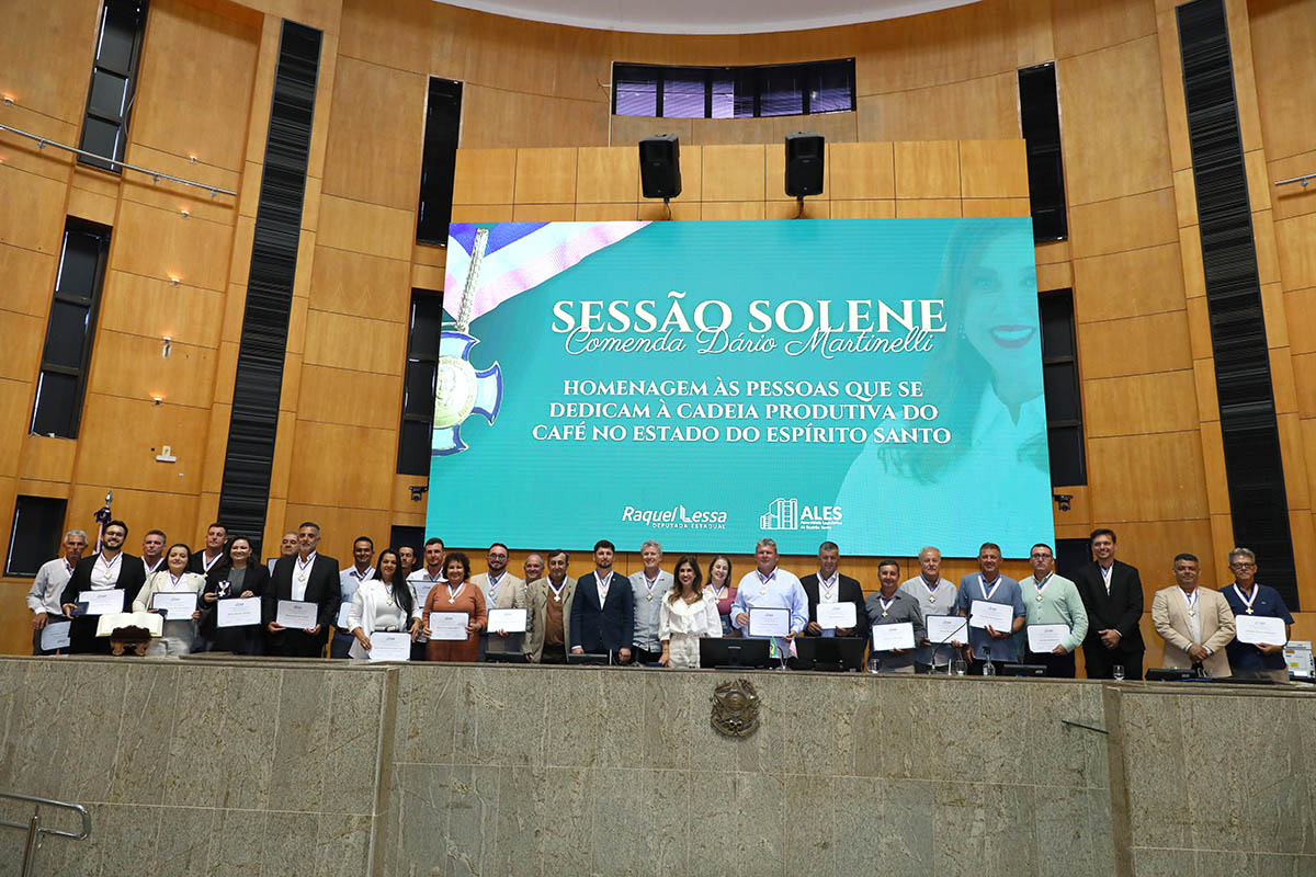 Assembleia reconhece importância da cadeia produtiva do café