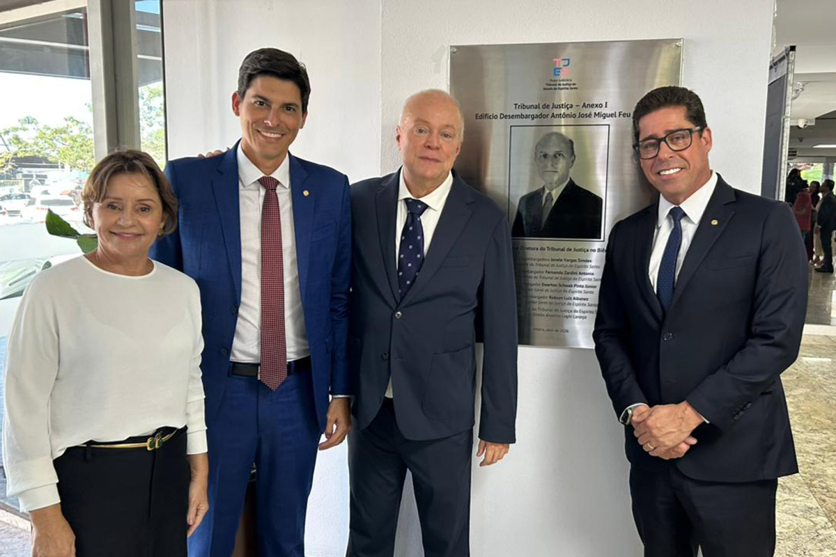 Marcelo Santos reforça legado de Antônio Feu Rosa para o Judiciário