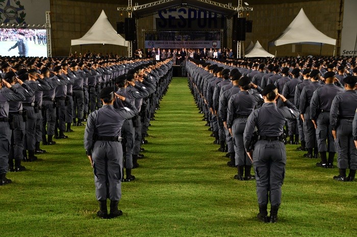 Polícia Militar realiza formatura do Curso de Formação de Soldados 2024