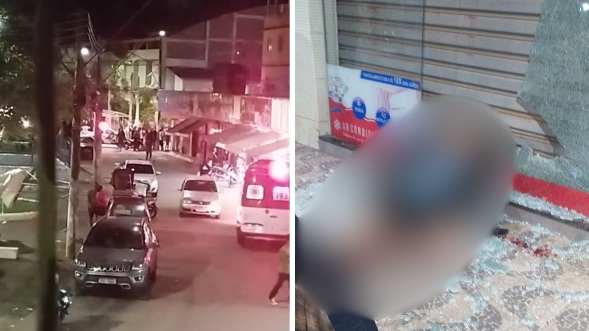 Jovem é atingido por cinco tiros por criminosos em moto no Centro de São Gabriel da Palha