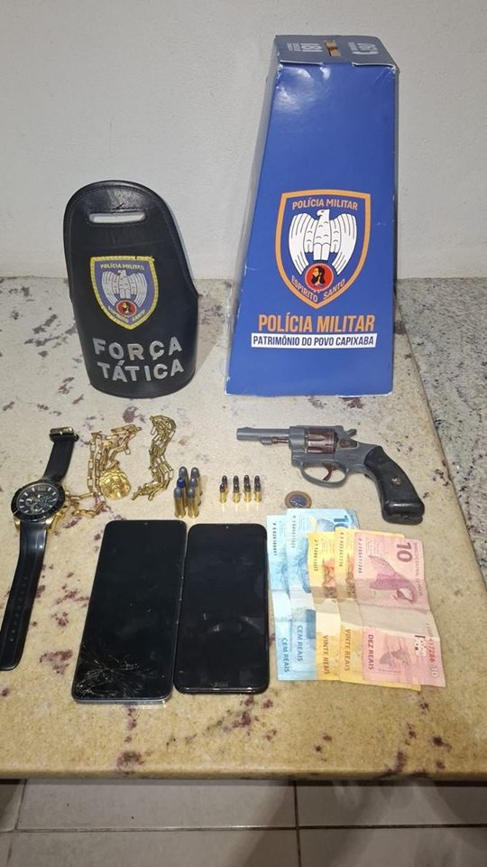 Arma de fogo é apreendida pelo 2º BPM em Nova Venécia