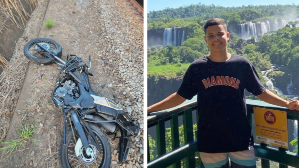Jovem morre em acidente de moto atingida por trem em Baixo Guandu