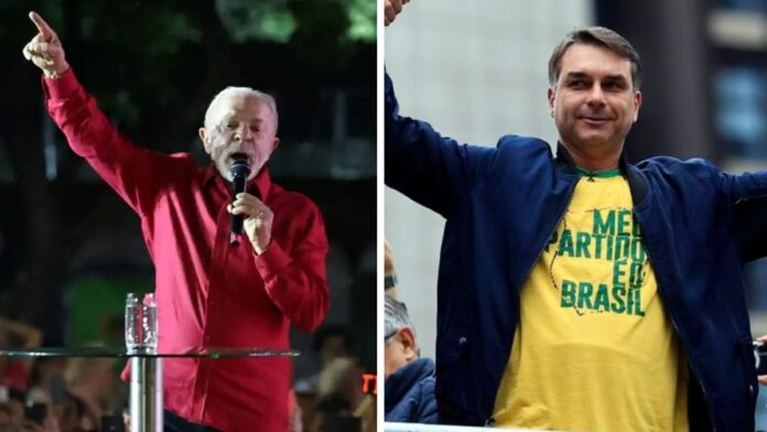 Lula e Flávio Bolsonaro vão disputar o segundo turno para a Presidência da República