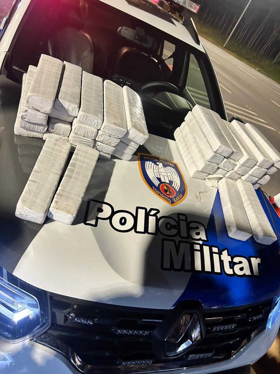 PM apreende 41 quilos de maconha em São Mateus