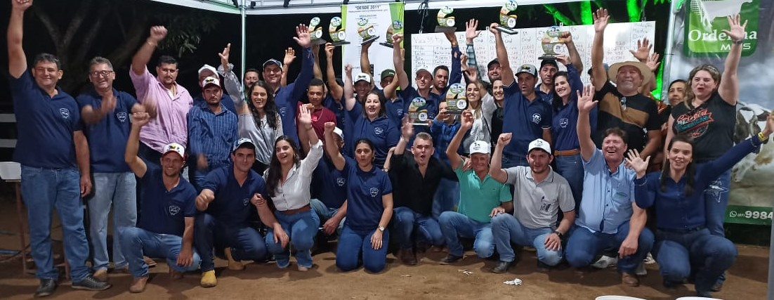 Participantes do Concurso Leiteiro da Expo&Aacute;guia
