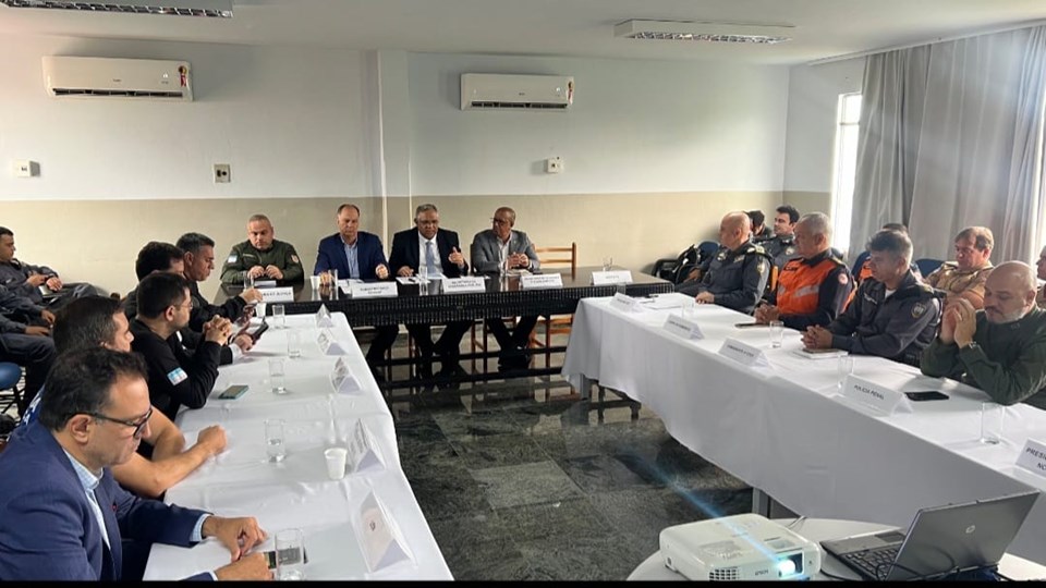PMES participa de reunião da RISP 04 com foco na redução de crimes violentos na região Noroeste