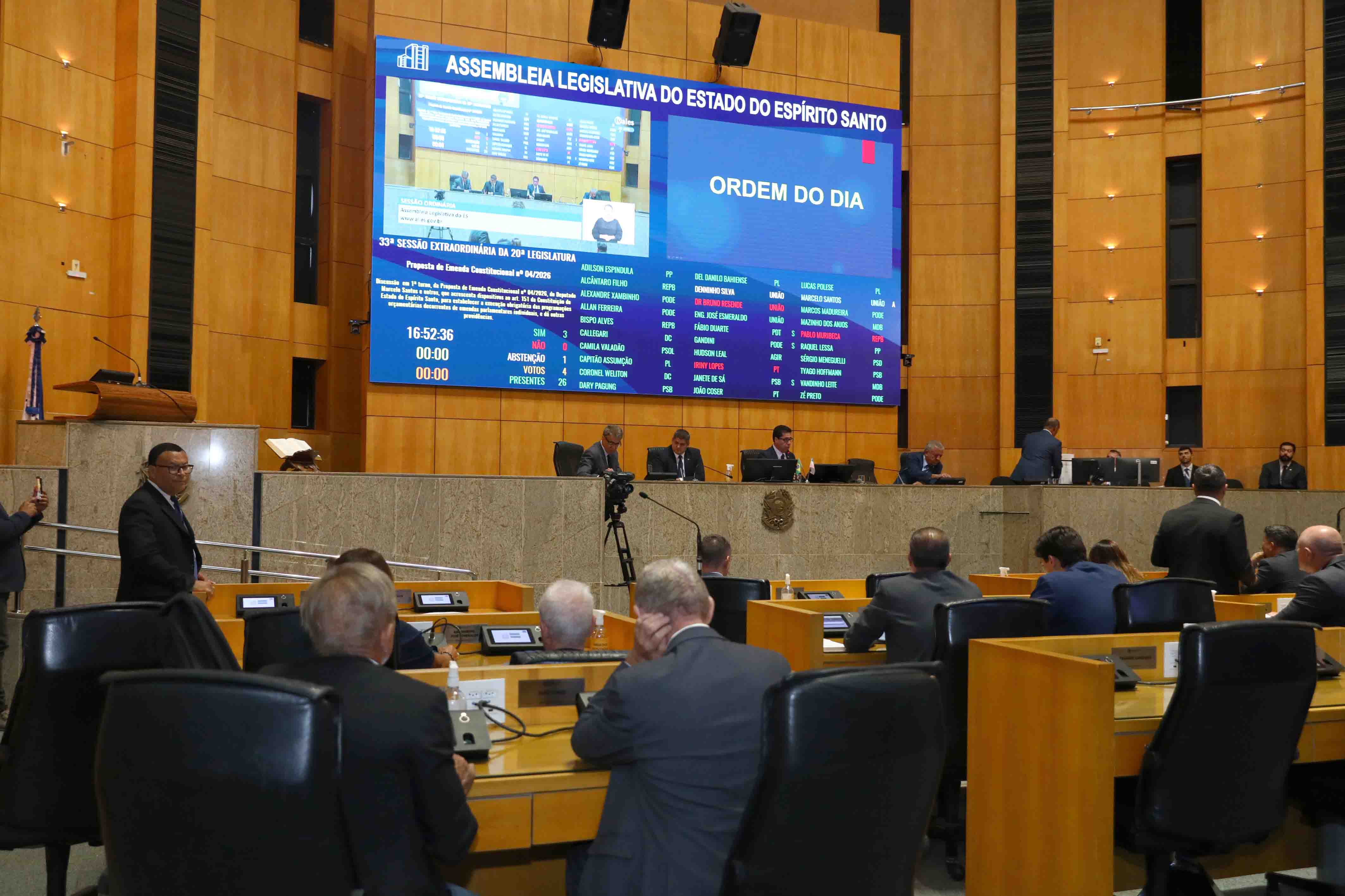 PEC aprovada adéqua emendas parlamentares a determinação do STF