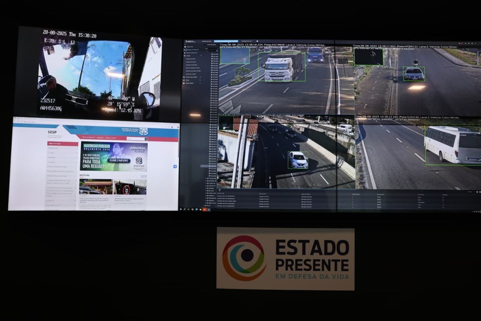 Câmeras de reconhecimento facial já levaram 500 bandidos para a prisão no ES