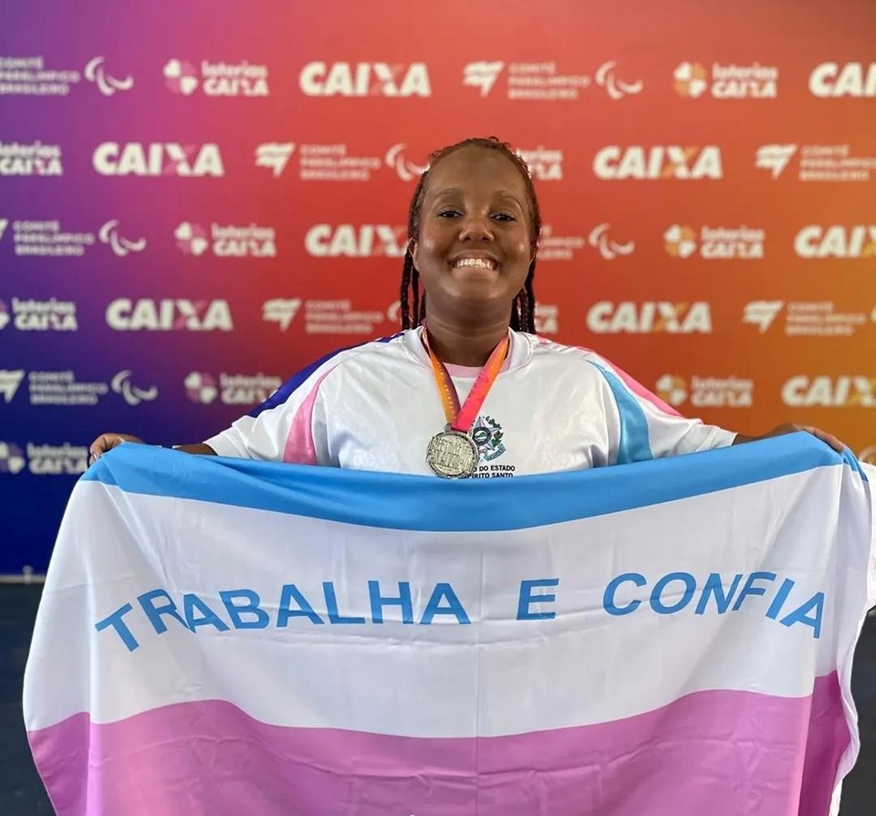 Capixaba é vice-campeã de halterofilismo no Meeting Paralímpico
