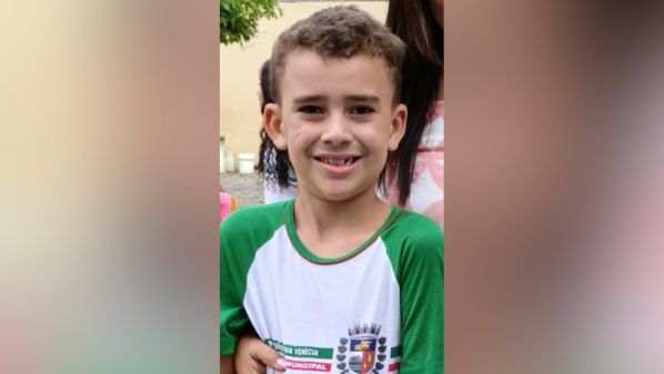 Escola comunica morte de menino de 7 anos, e notícia entristece Nova Venécia