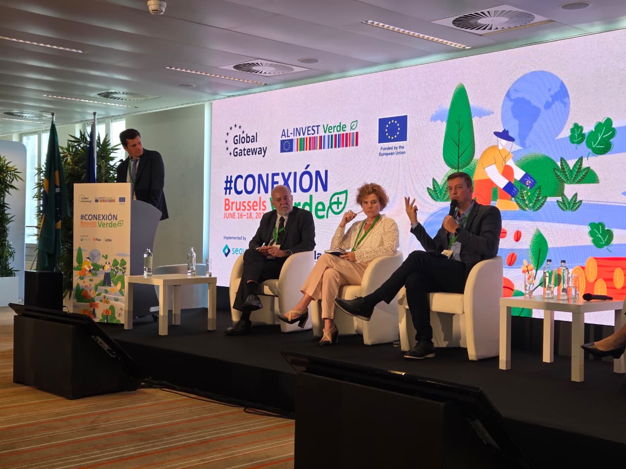 ES apresenta avanços em sustentabilidade e rastreabilidade do agro em evento na Bélgica