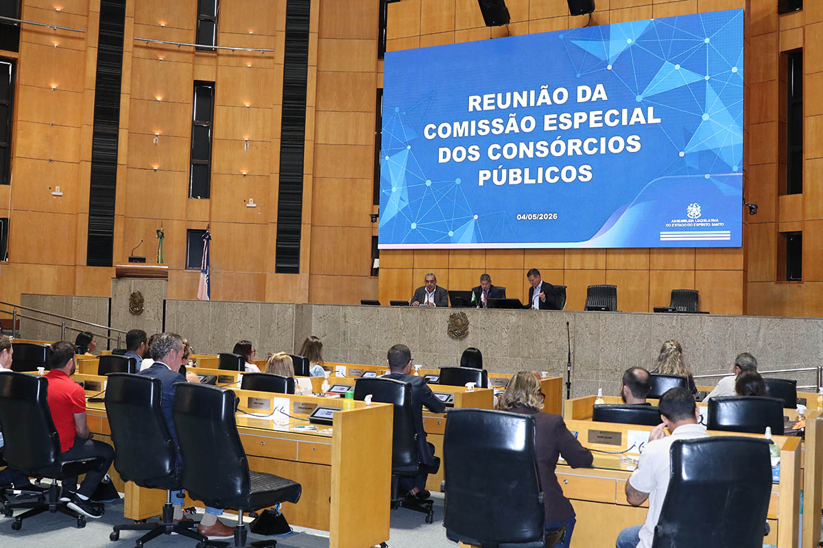 Comissão apresenta relatório sobre consórcios públicos no ES