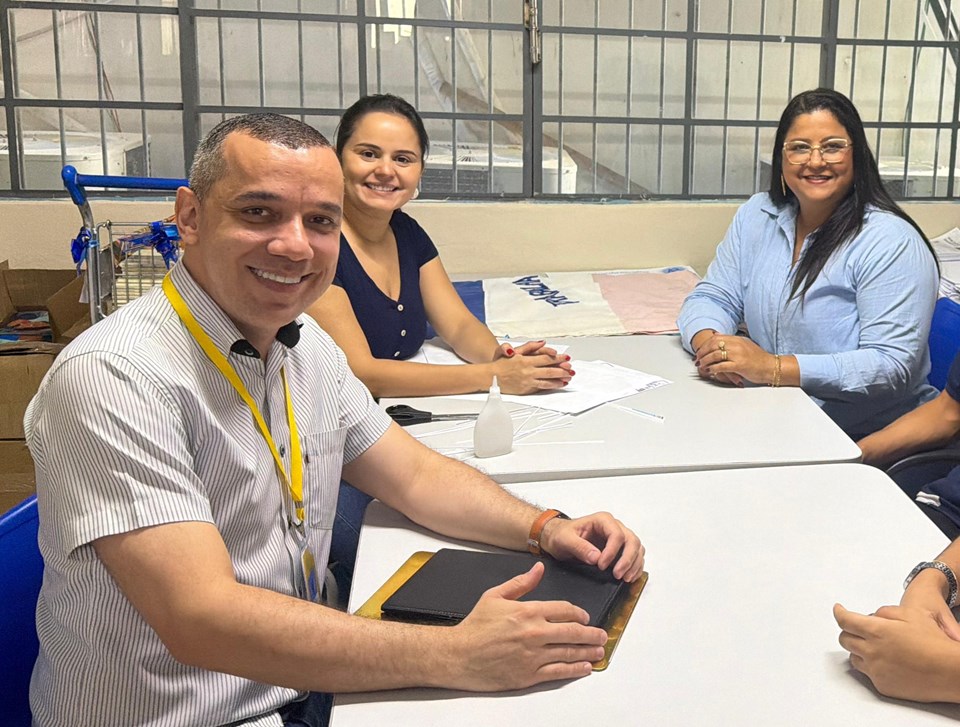 Estudantes de curso técnico participam de atividade sobre rotinas administrativas Em Escola de Águia Branca