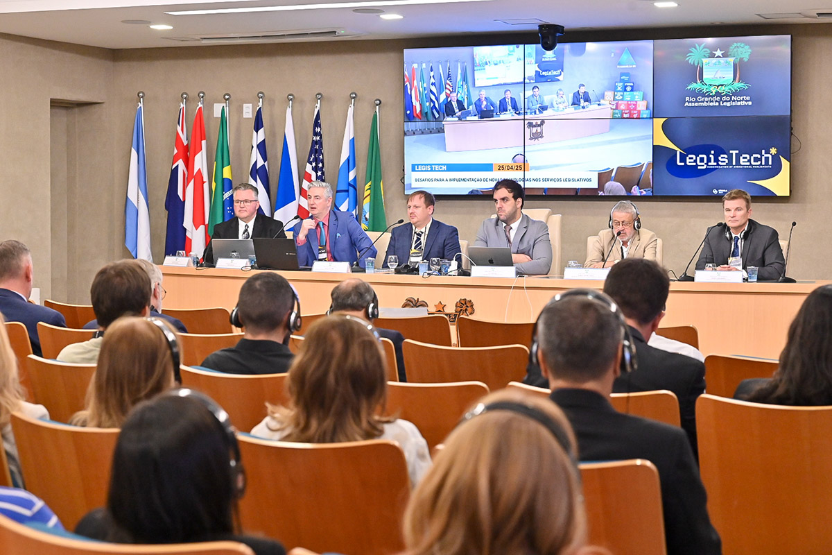 Assembleia do Espírito Santo vai debater IA com parlamentos de vários países