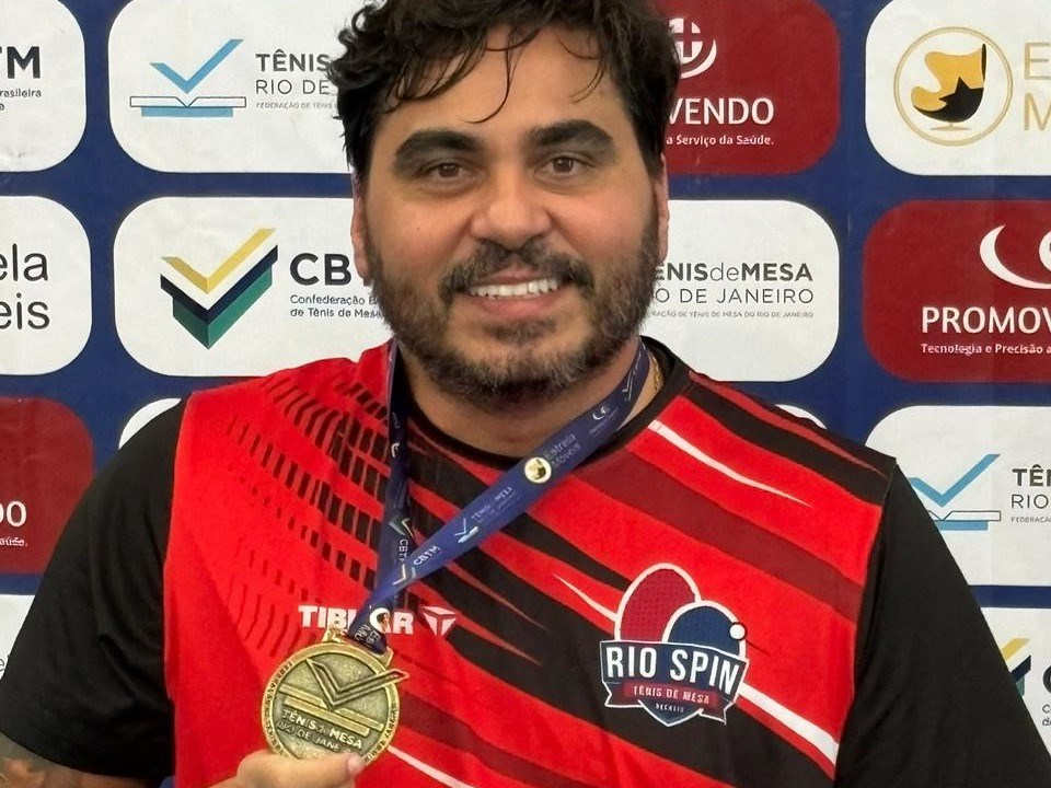 Paratleta capixaba vence o Campeonato Estadual de Tênis de Mesa do Rio de Janeiro